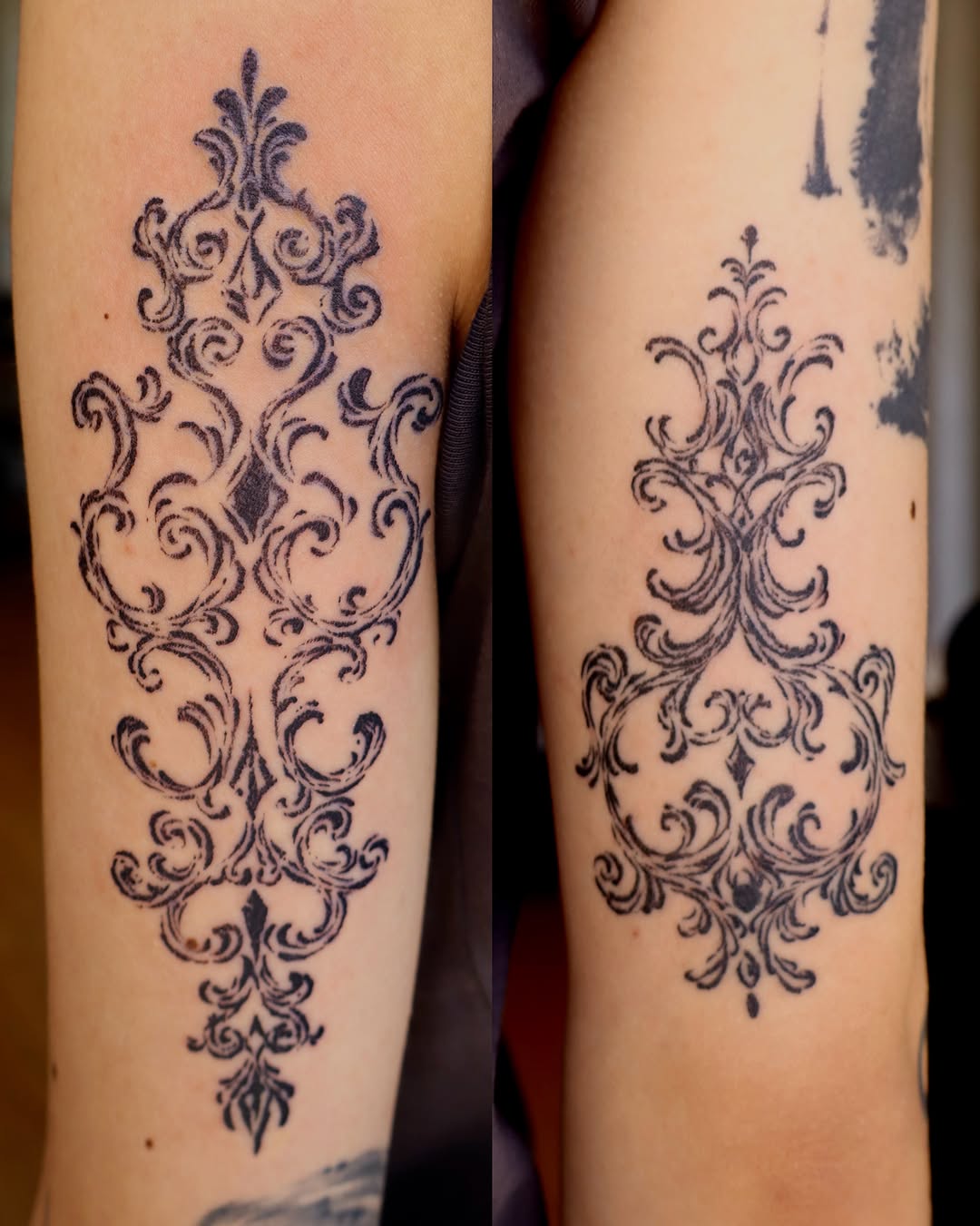 Tattoo by @naza.inks β ornamental, black_and_grey