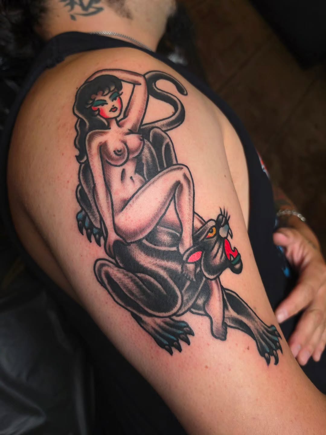 Tattoo by @angelhandstattoo โ american_traditional