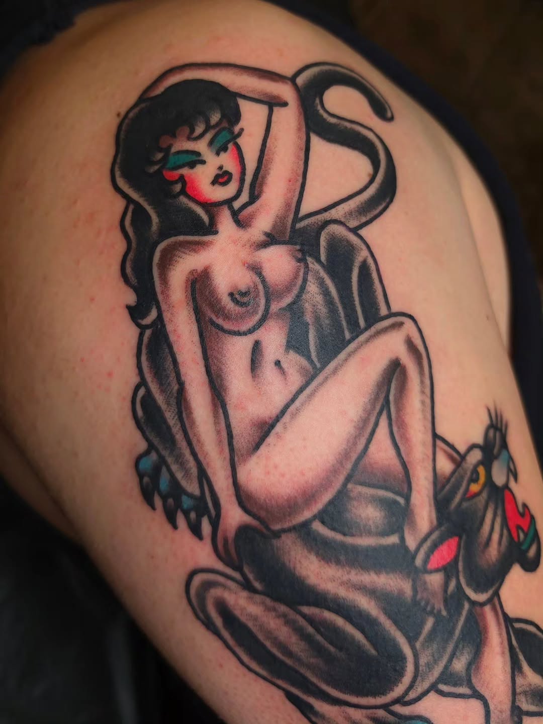 Tattoo by @angelhandstattoo โ american_traditional, neo_traditional