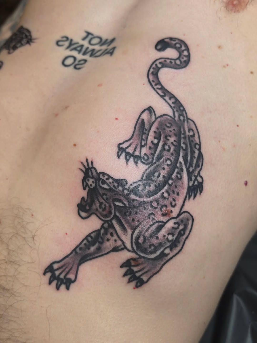 Tattoo by @angelhandstattoo โ american_traditional, black_and_grey