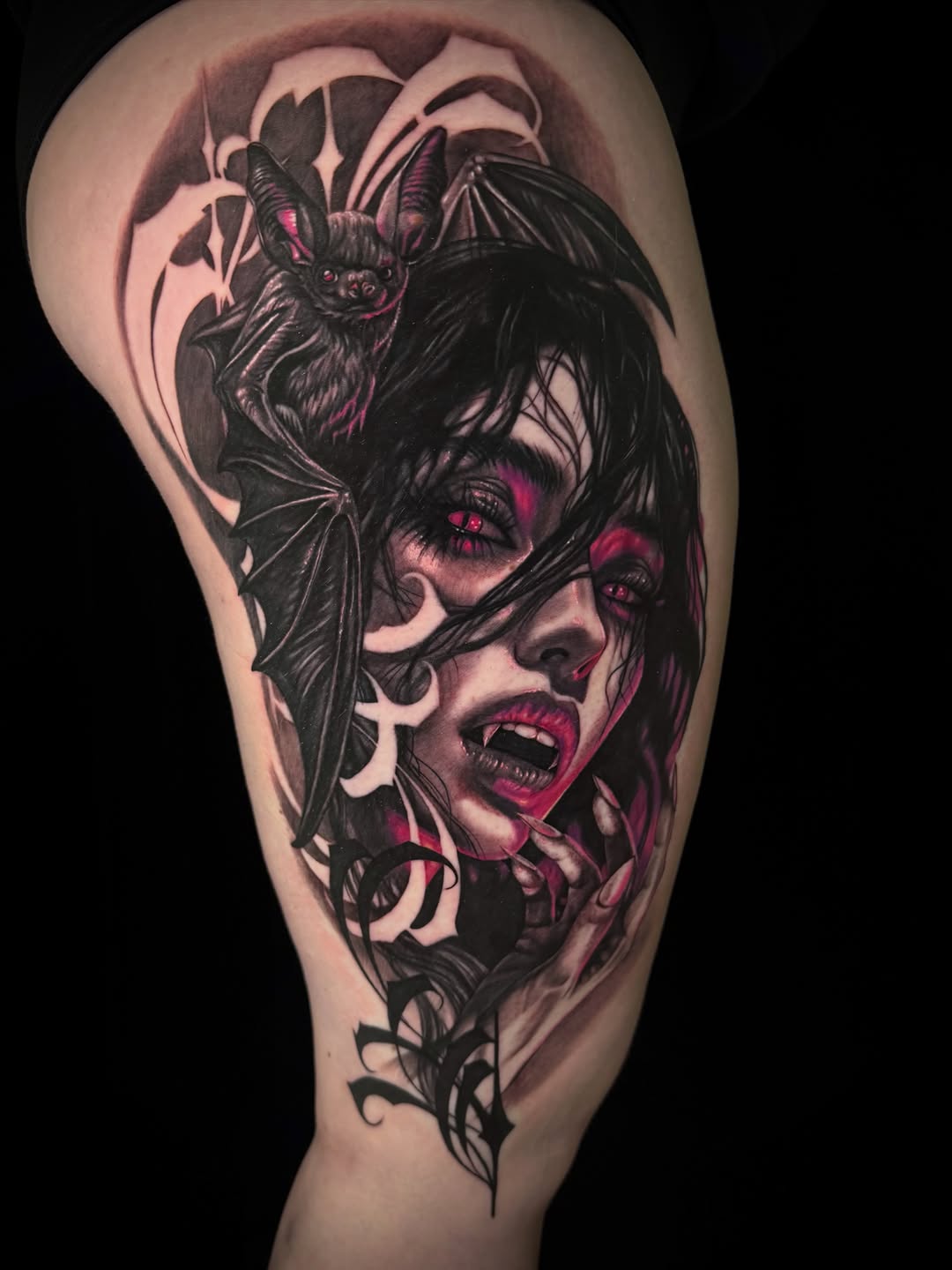 Tattoo by @kiseleva.tattoo — realism, dark_realism