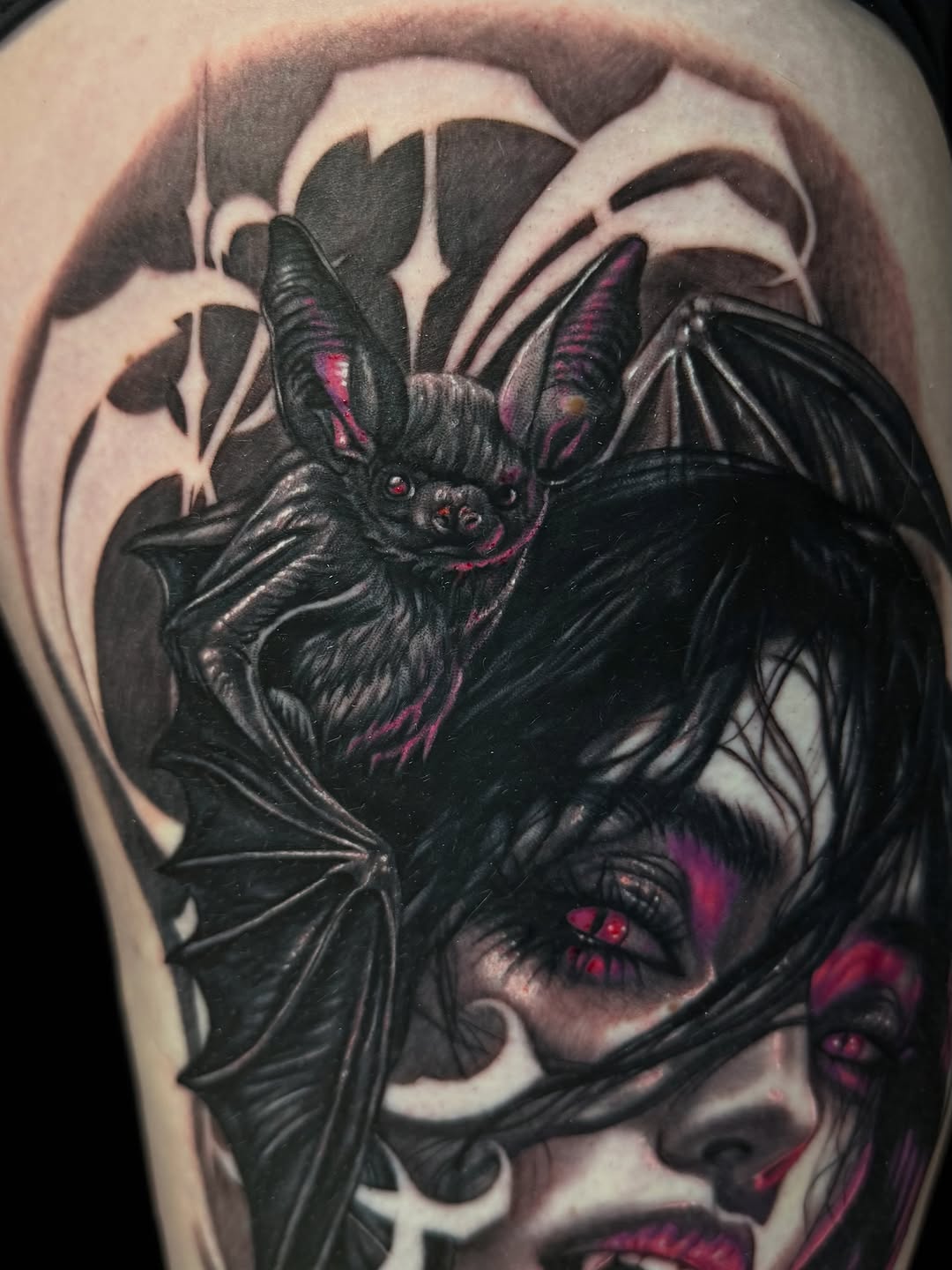 Tattoo by @kiseleva.tattoo — realism, dark_realism