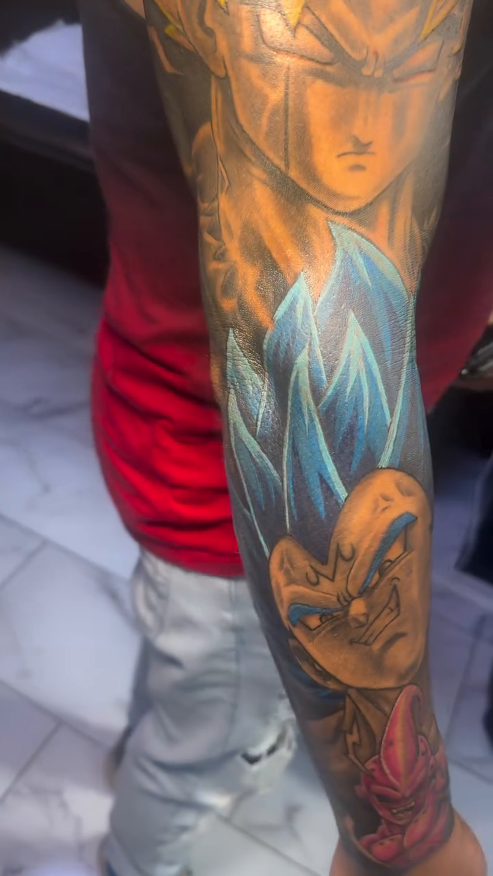 Tattoo by @onasistattoo — anime, realism