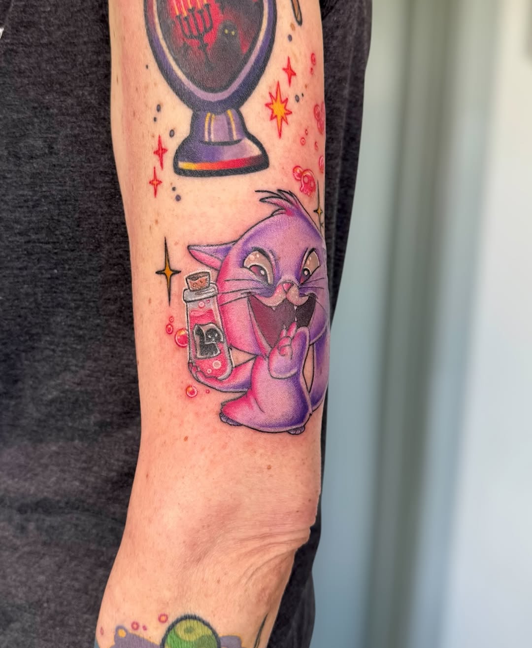 Tattoo by @disnerdtattoo — new_school