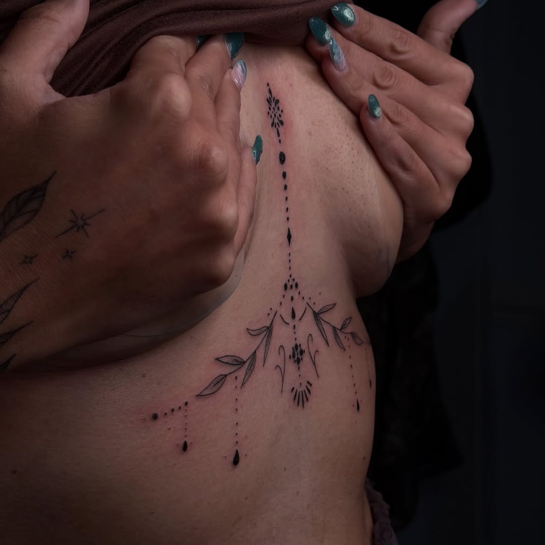 Tattoo by @faeandfleshstudio — fine_line, ornamental