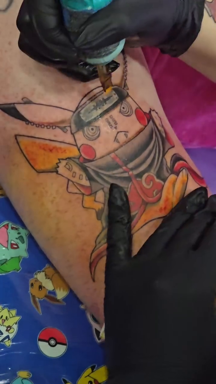 Tattoo by @kawaiikittentattoo โ anime