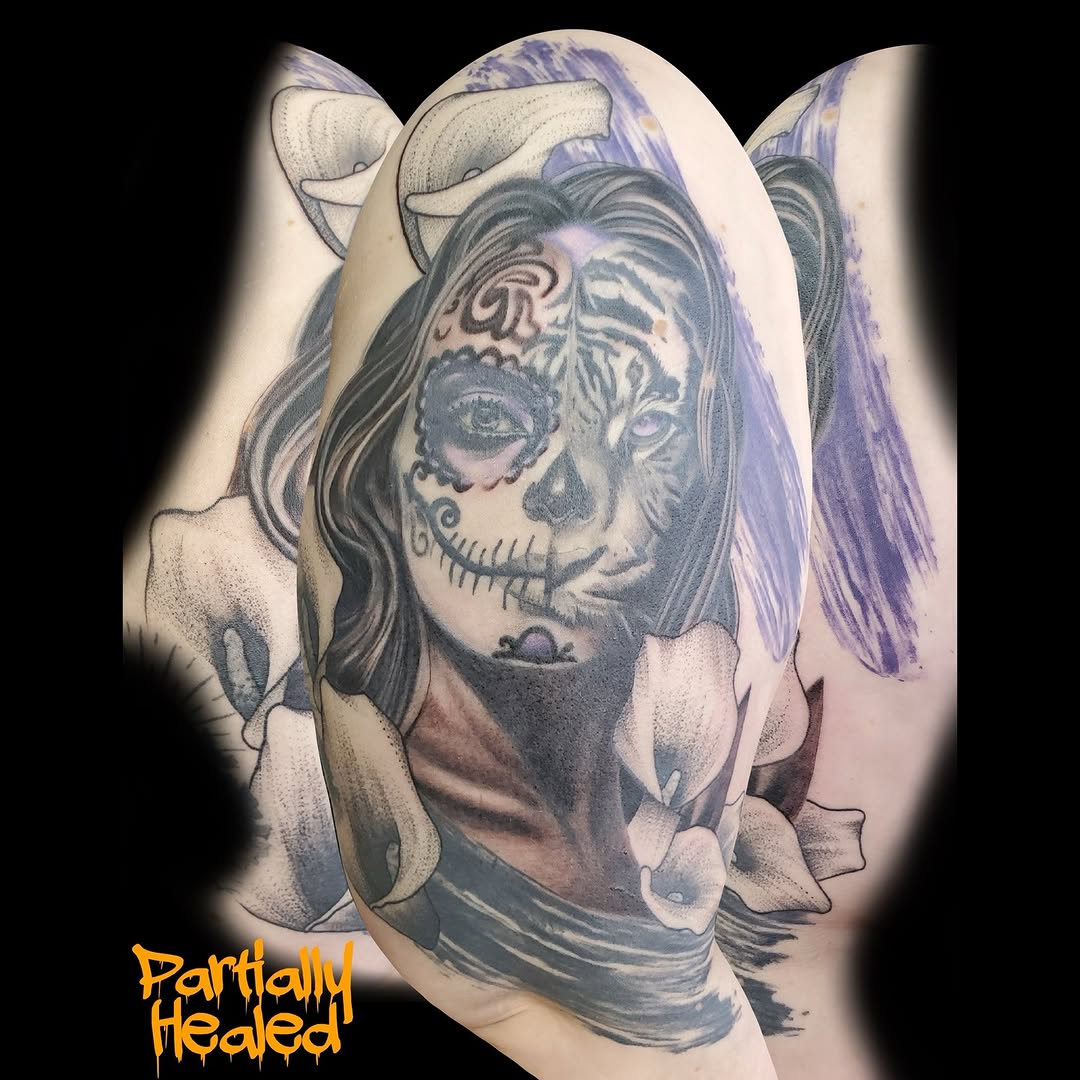 Tattoo by @bree_annatattoos โ realism, black_and_grey