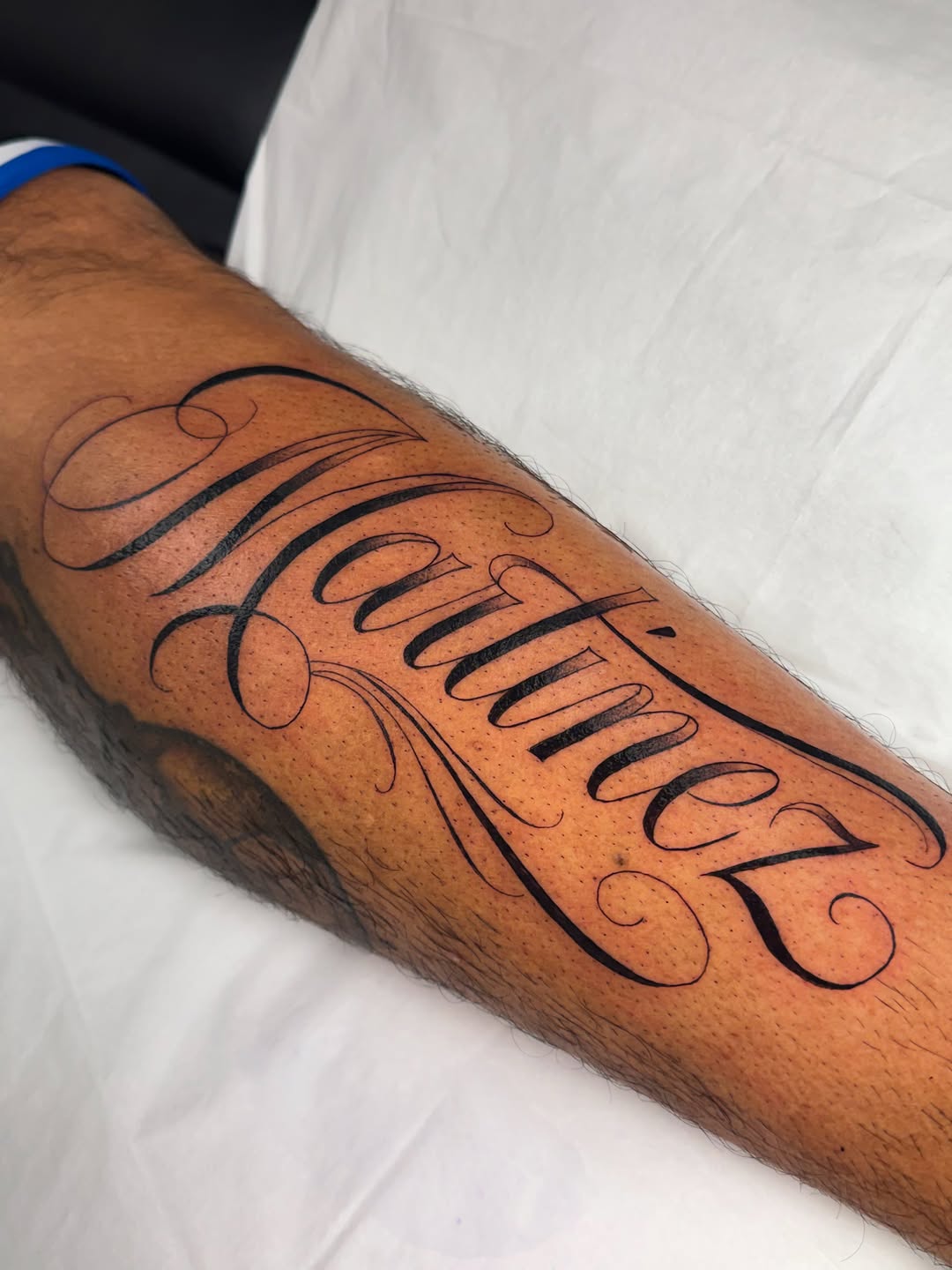 Tattoo by @fineline_lau — lettering_script, fine_line