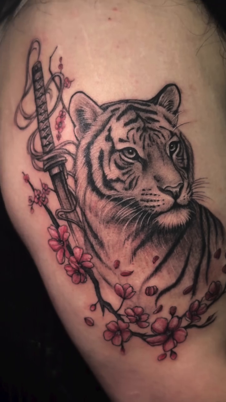 Tattoo by @sherllytattoos_ โ realism, black_and_grey