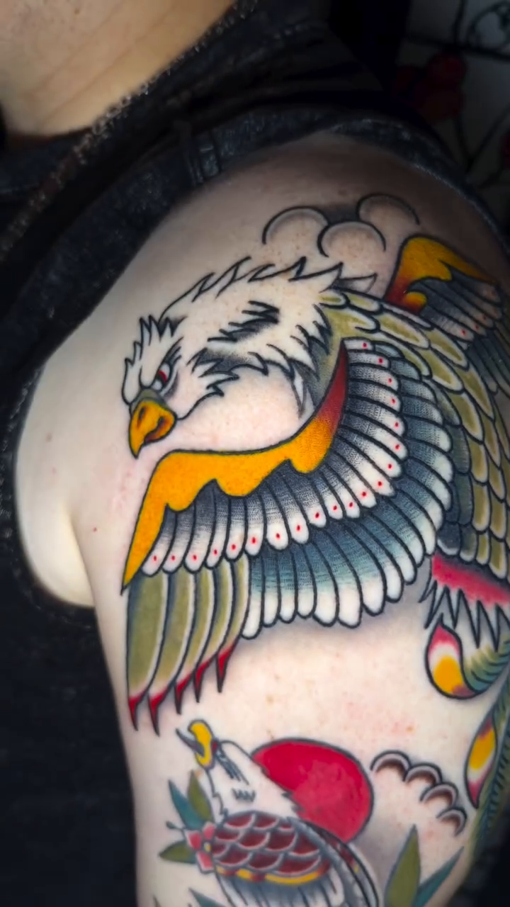 Tattoo by @robfehrman — japanese_irezumi, neo_traditional