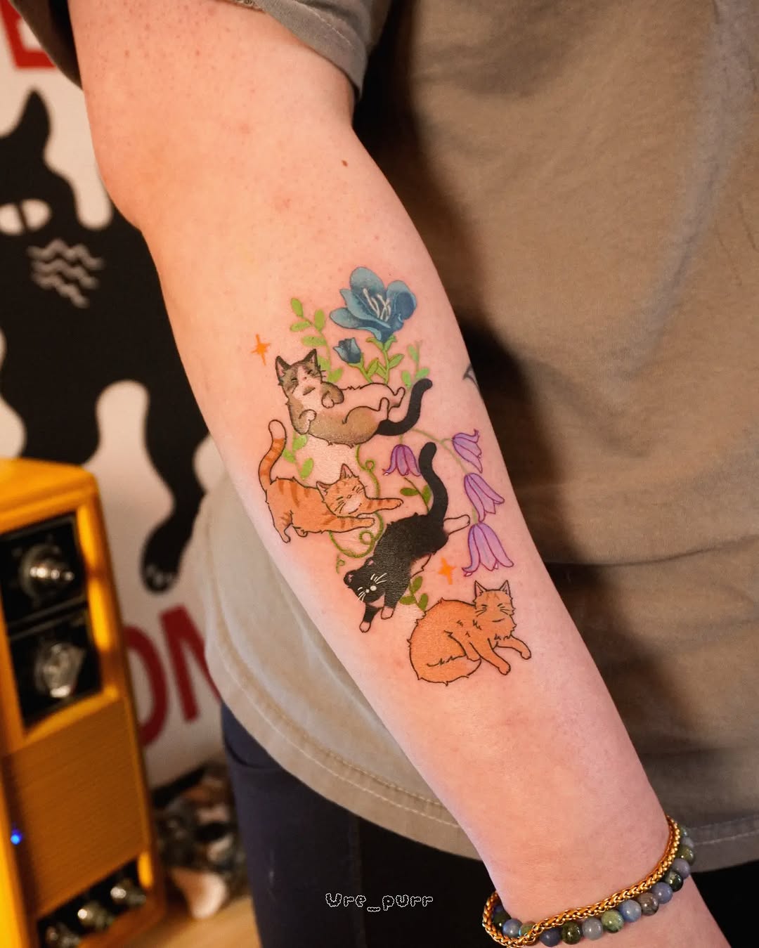 Tattoo by @yure_purr — illustrative