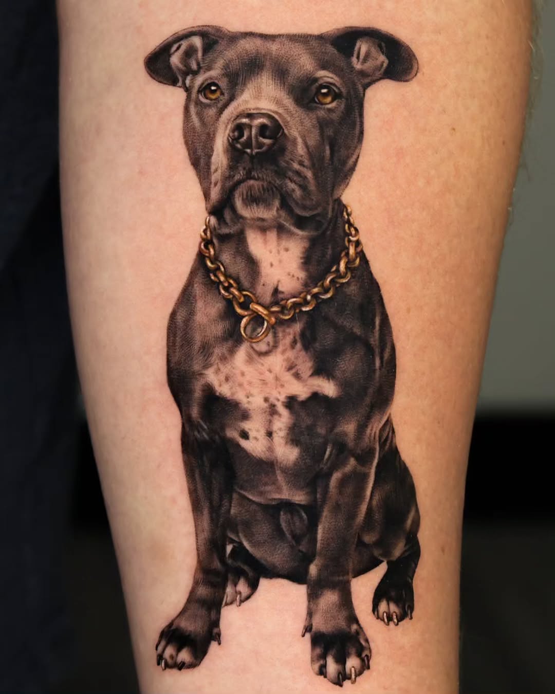 Tattoo by @cien_ink — realism, black_and_grey