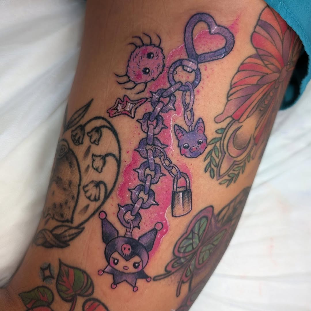Tattoo by @corintattoos β new_school, anime