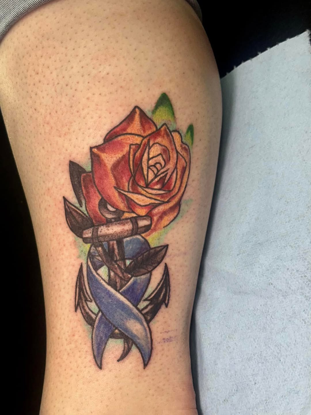 Tattoo by @kelsey_harvell14 — american_traditional, realism