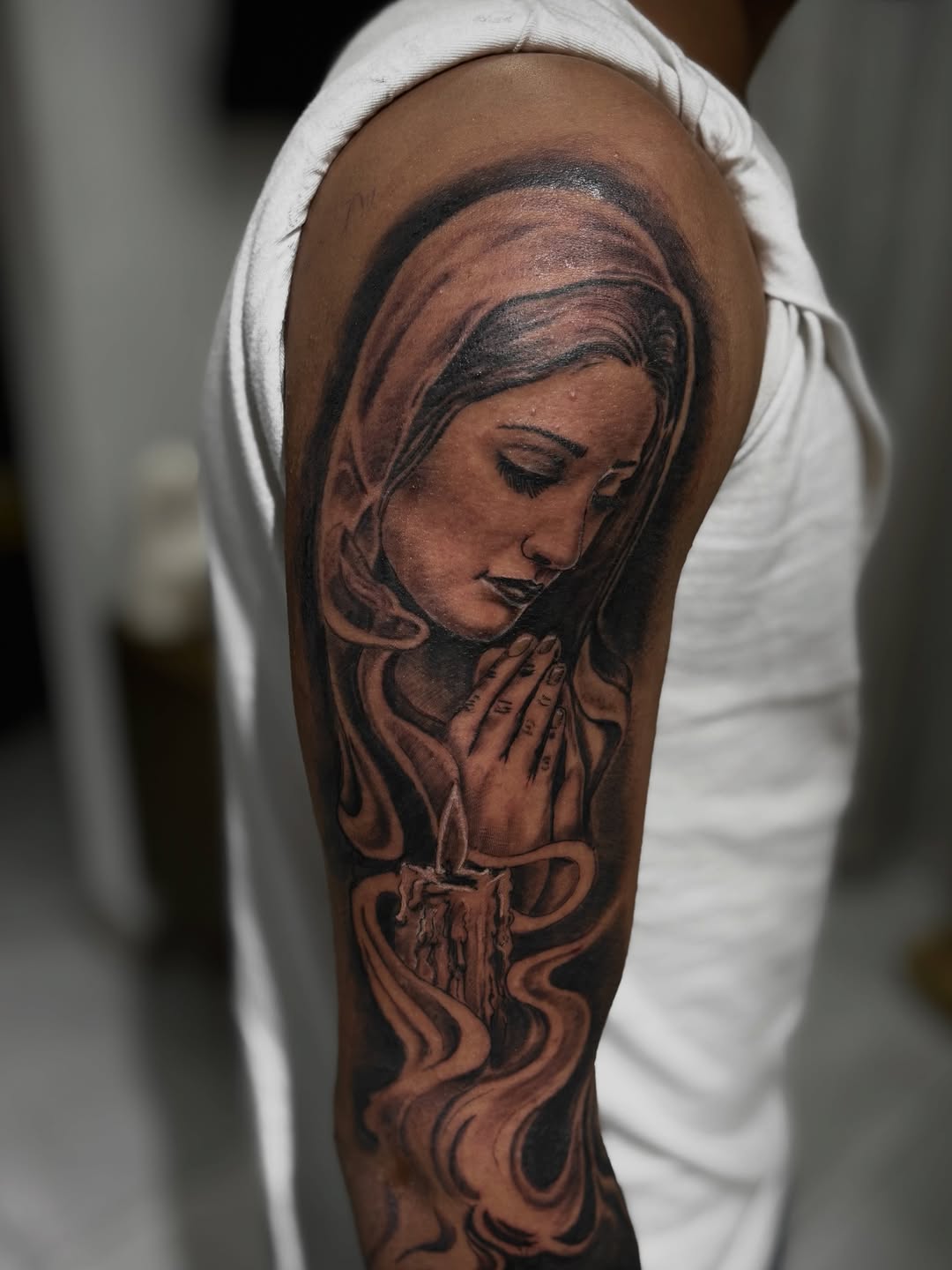 Tattoo by @mauricio_goiss — realism, black_and_grey