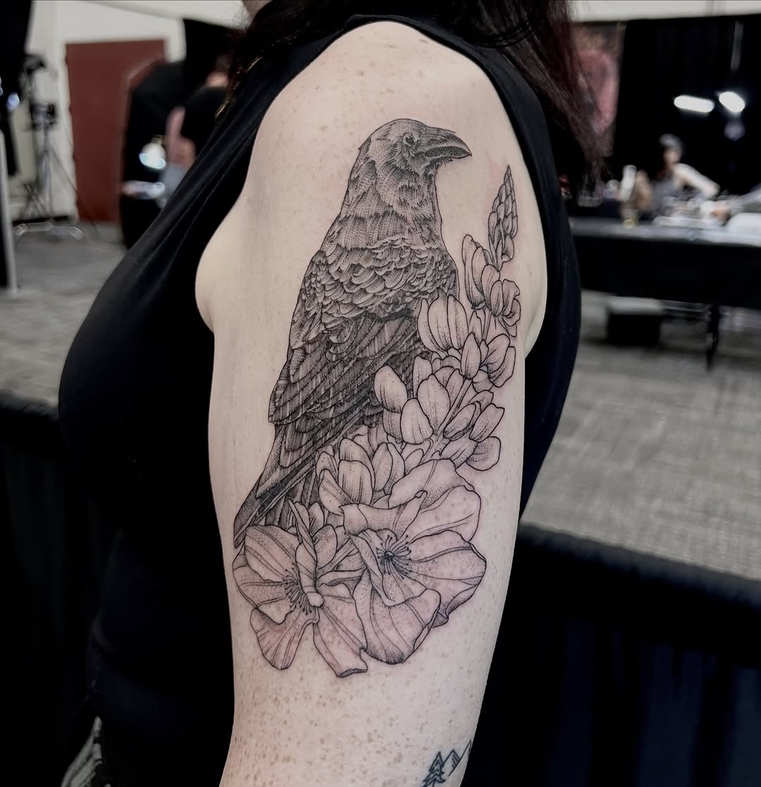 Tattoo by @mattbagodonuts — black_and_grey, realism