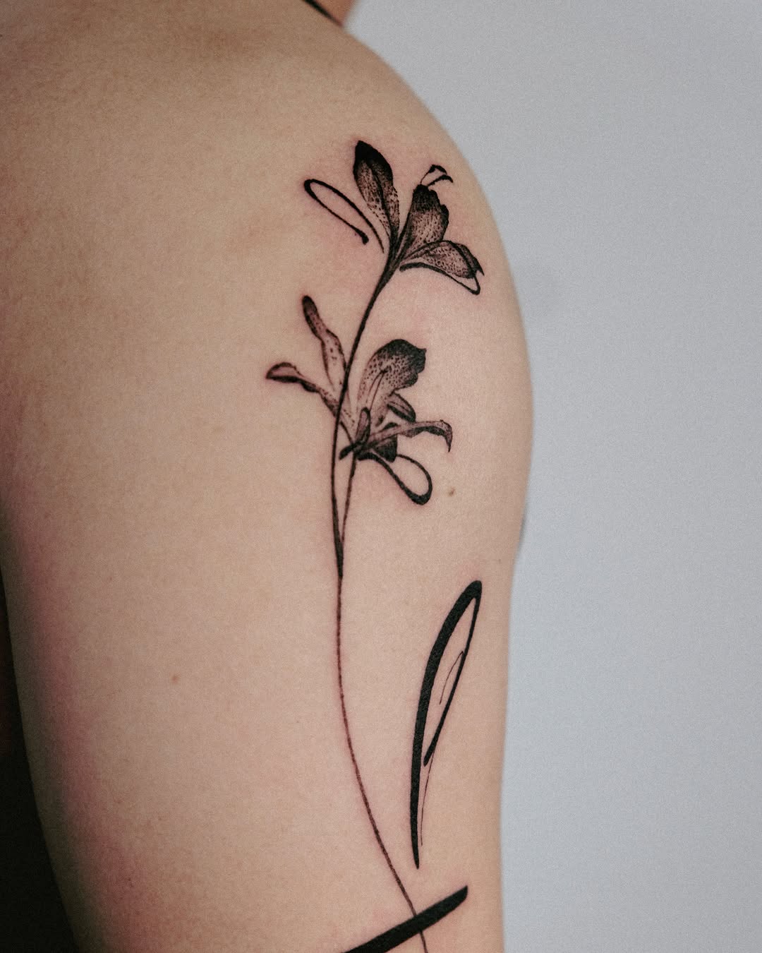 Tattoo by @theonly4zoy — fine_line, dotwork