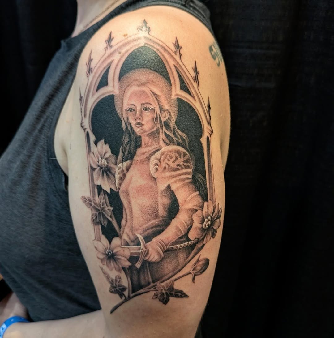 Tattoo by @kellysevertson — realism, black_and_grey