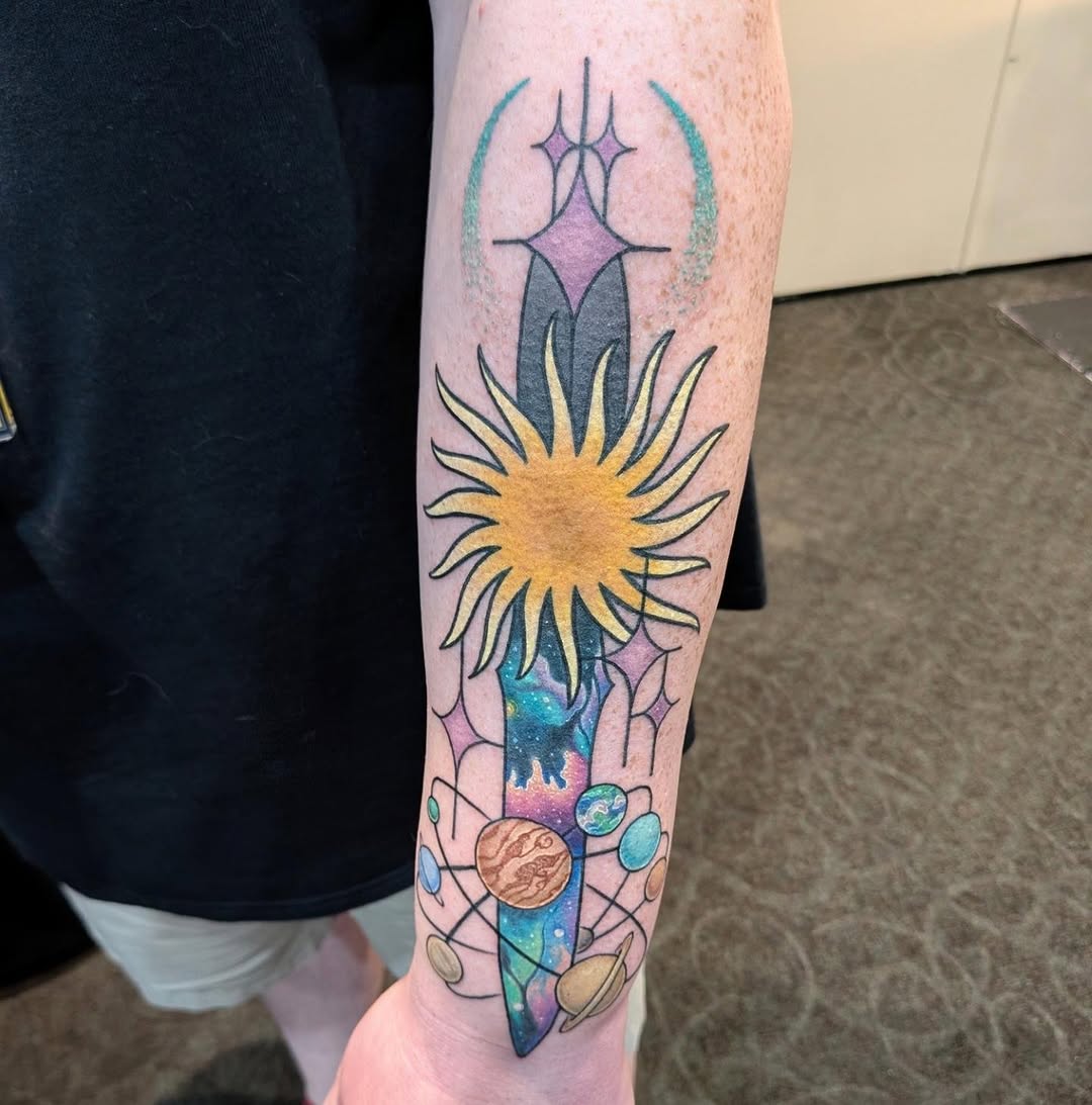 Tattoo by @kellysevertson — new_school, illustrative
