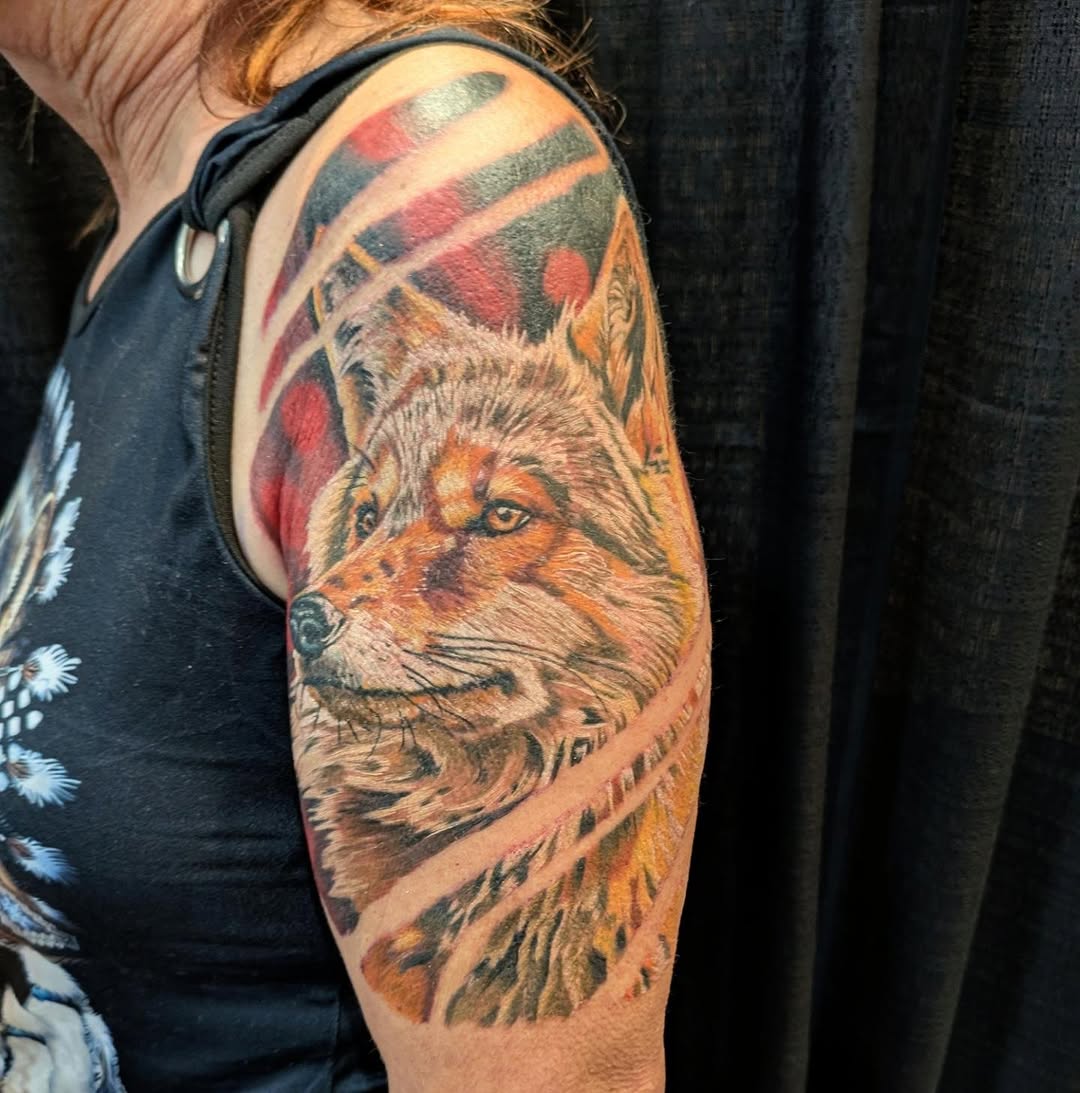 Tattoo by @kellysevertson — realism, black_and_grey