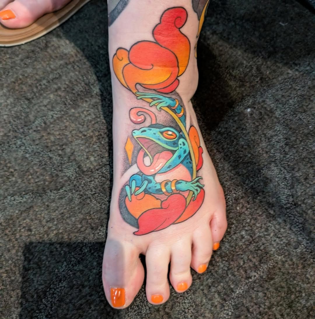 Tattoo by @kellysevertson — new_school