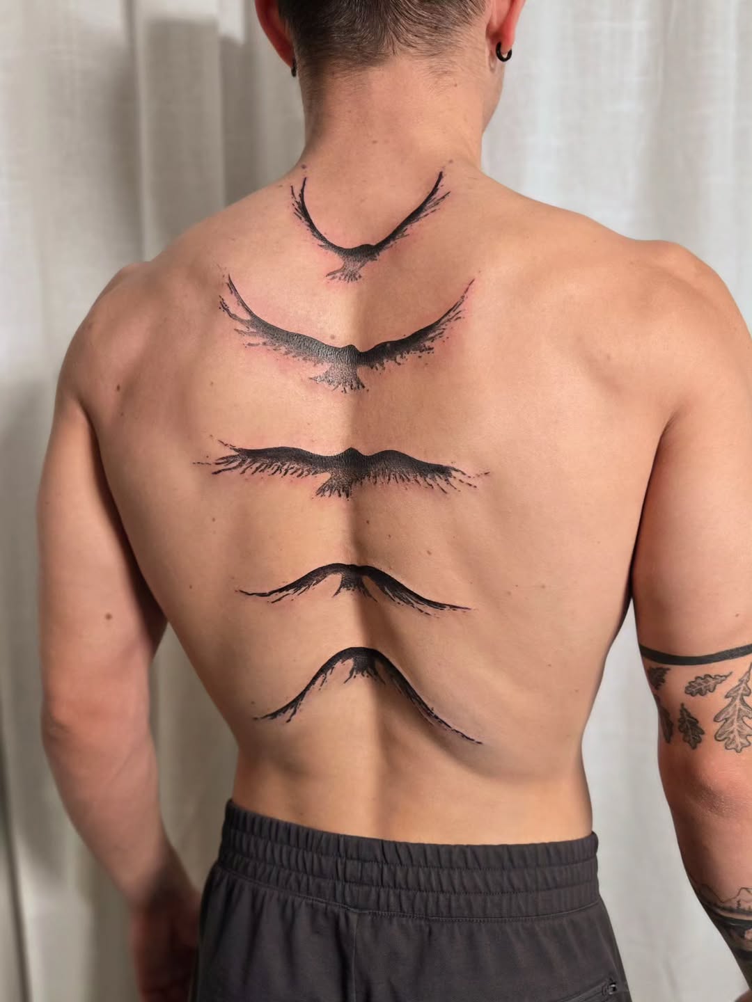 Tattoo by @meditating_ink — black_and_grey, illustrative