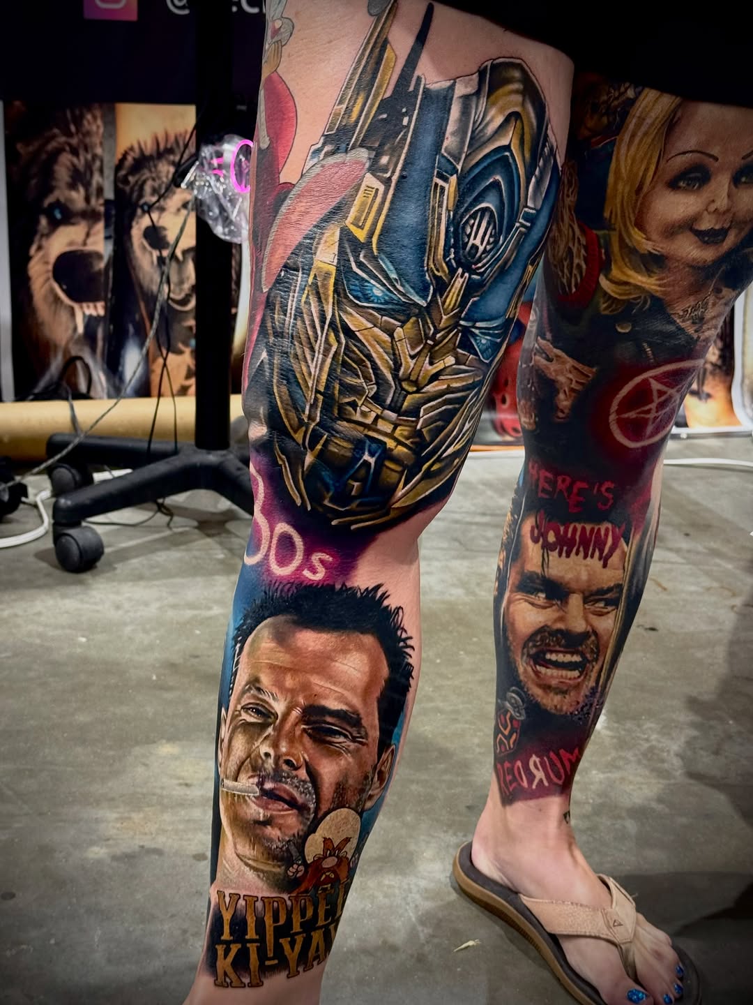 Tattoo by @secret_addiction_tattoos — realism, trash_polka