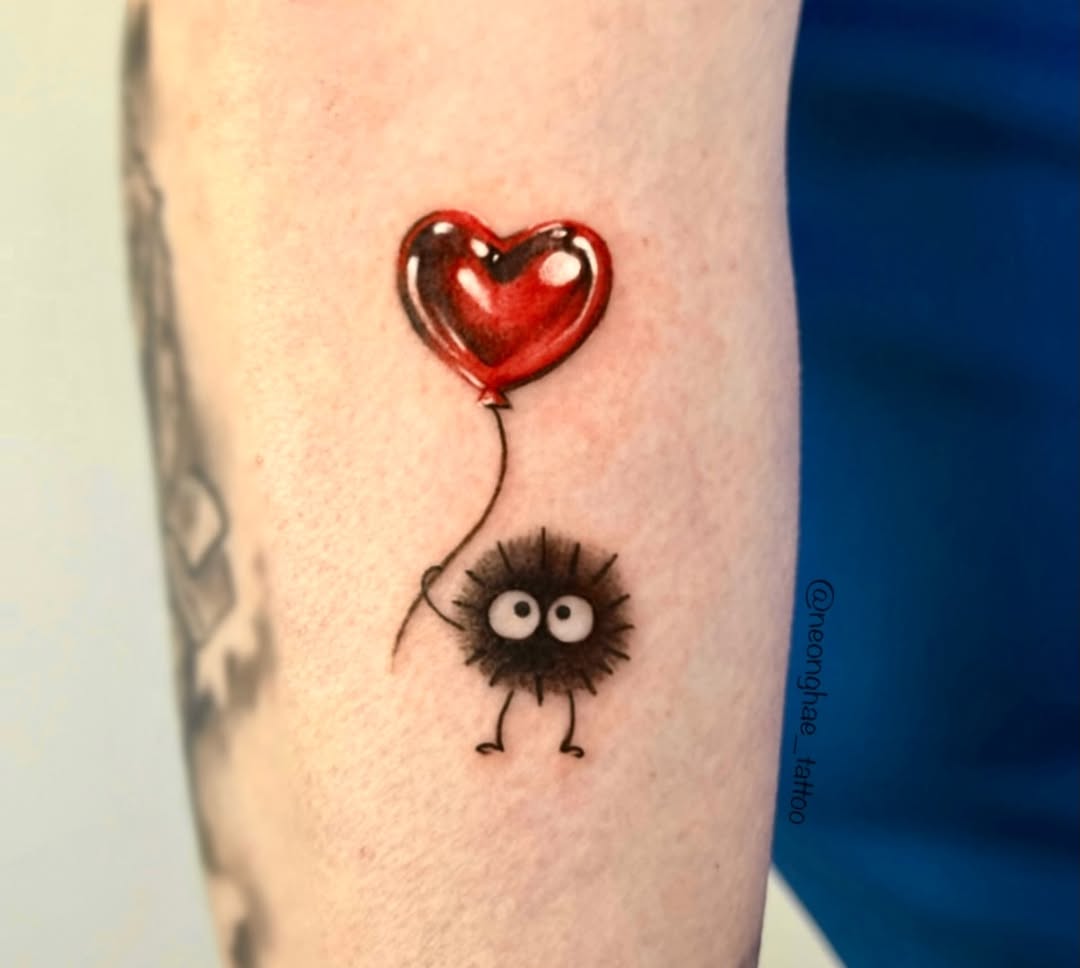 Tattoo by @neonghae_tattoo — anime, fine_line