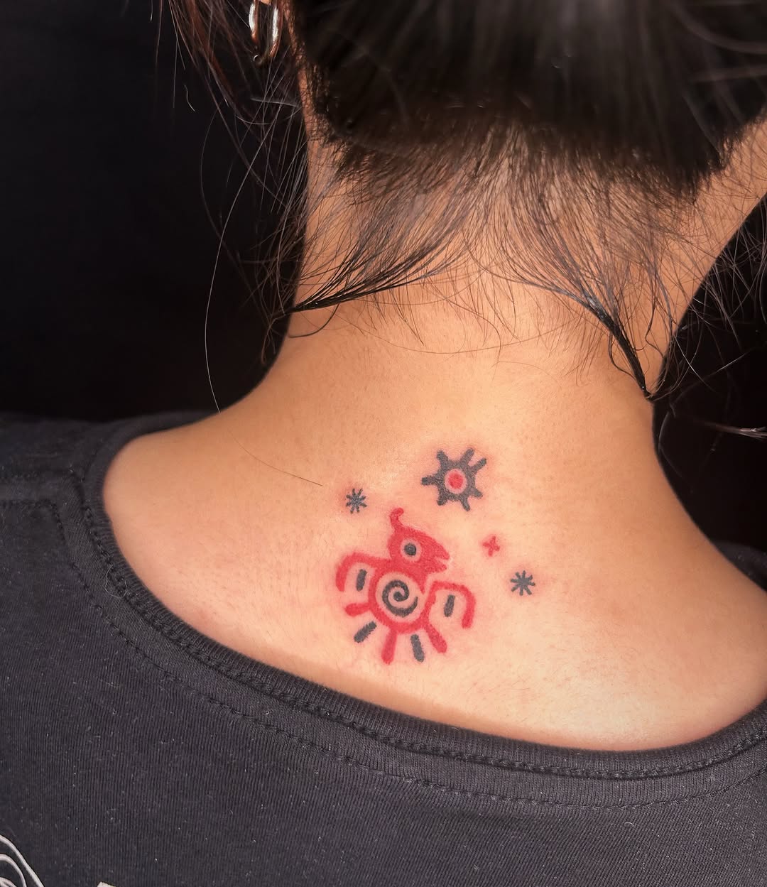 Tattoo by @mujun.tat — tribal
