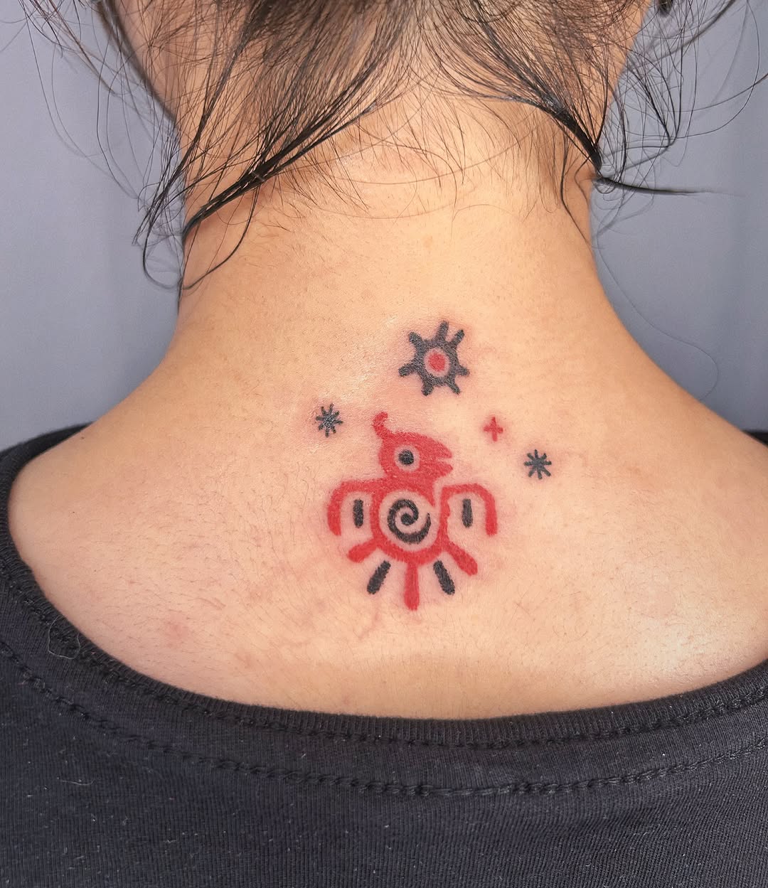 Tattoo by @mujun.tat — tribal