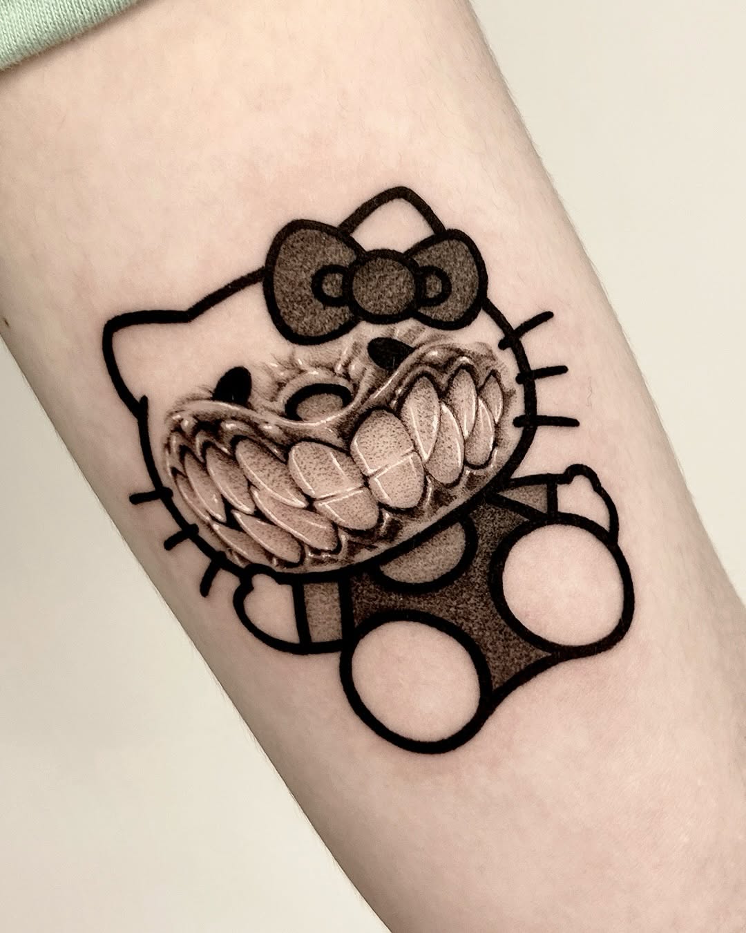 Tattoo by @sailor_solar_ — black_and_grey, realism