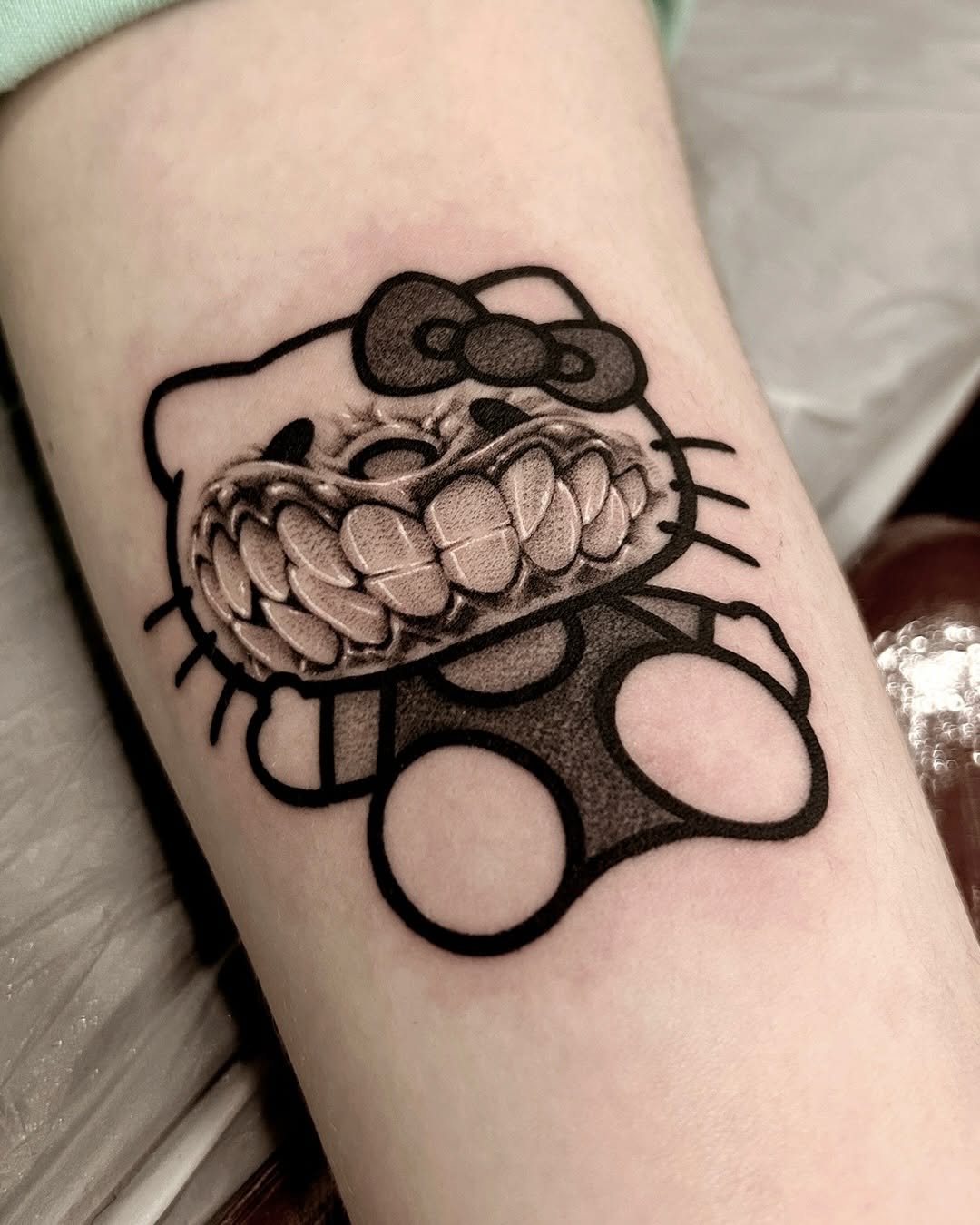 Tattoo by @sailor_solar_ — black_and_grey, realism