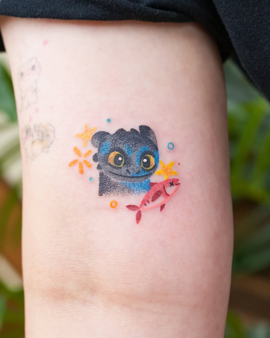 Tattoo by @lokgi.tattoo β new_school, anime