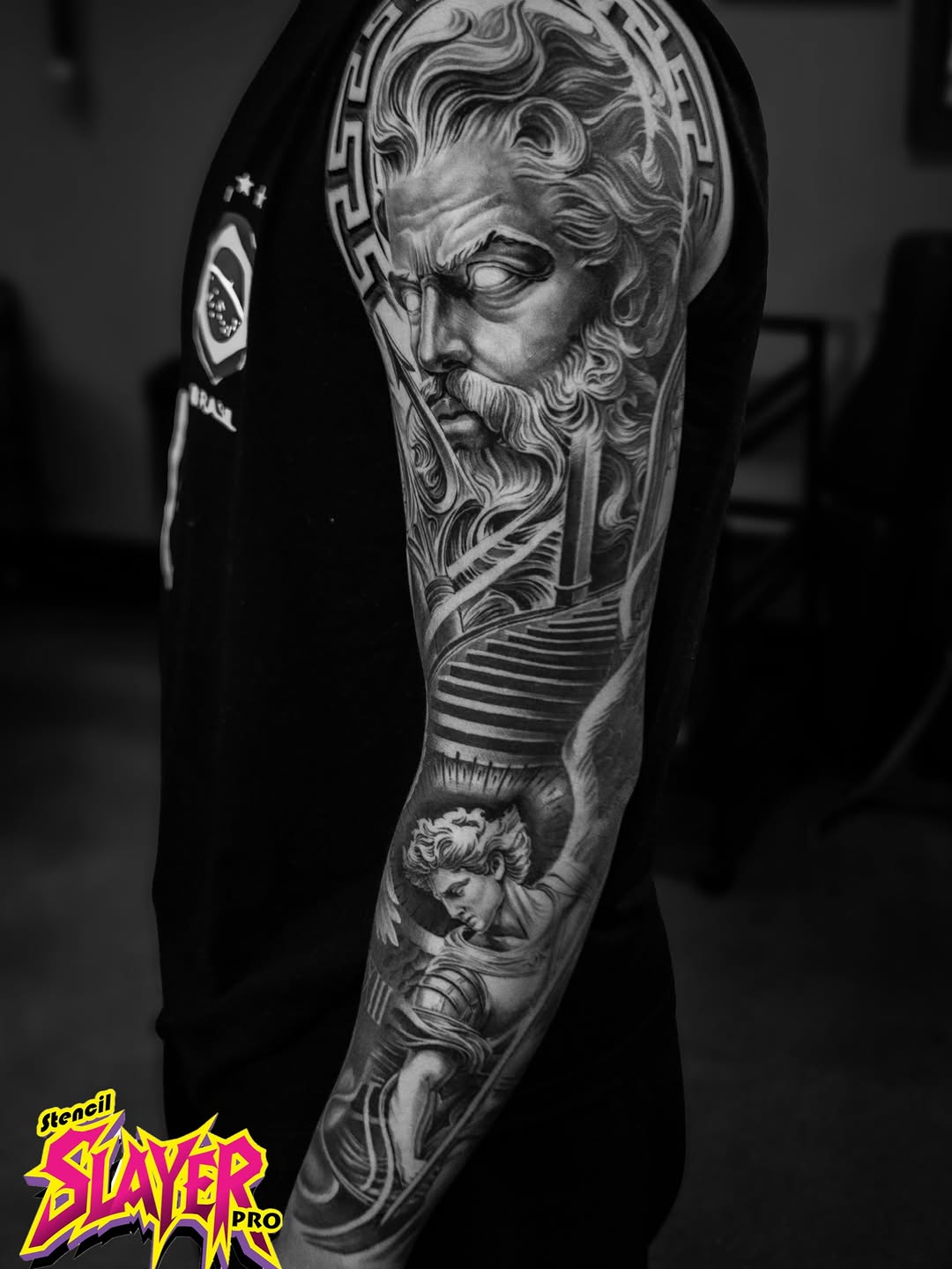 Tattoo by @ibanez773 โ realism, black_and_grey