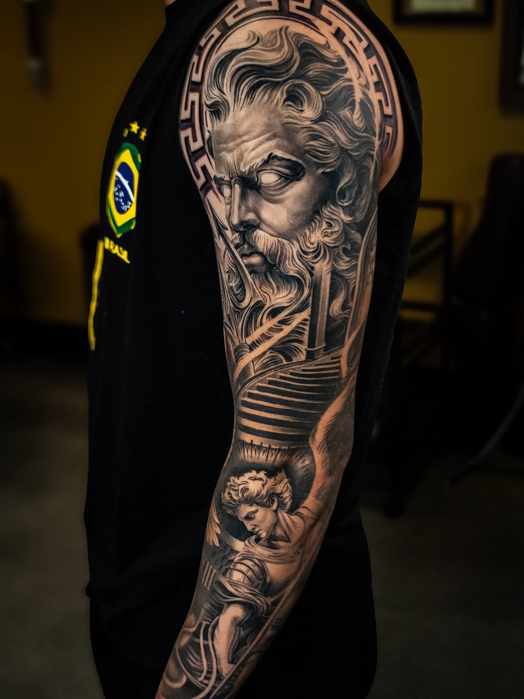 Tattoo by @ibanez773 โ realism, black_and_grey