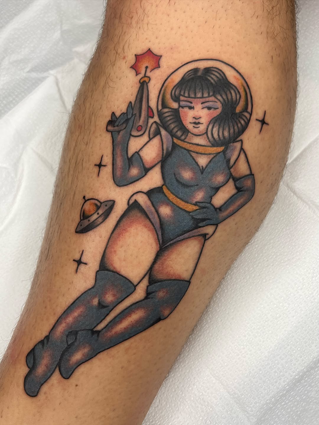 Tattoo by @hannahtattana β american_traditional, neo_traditional