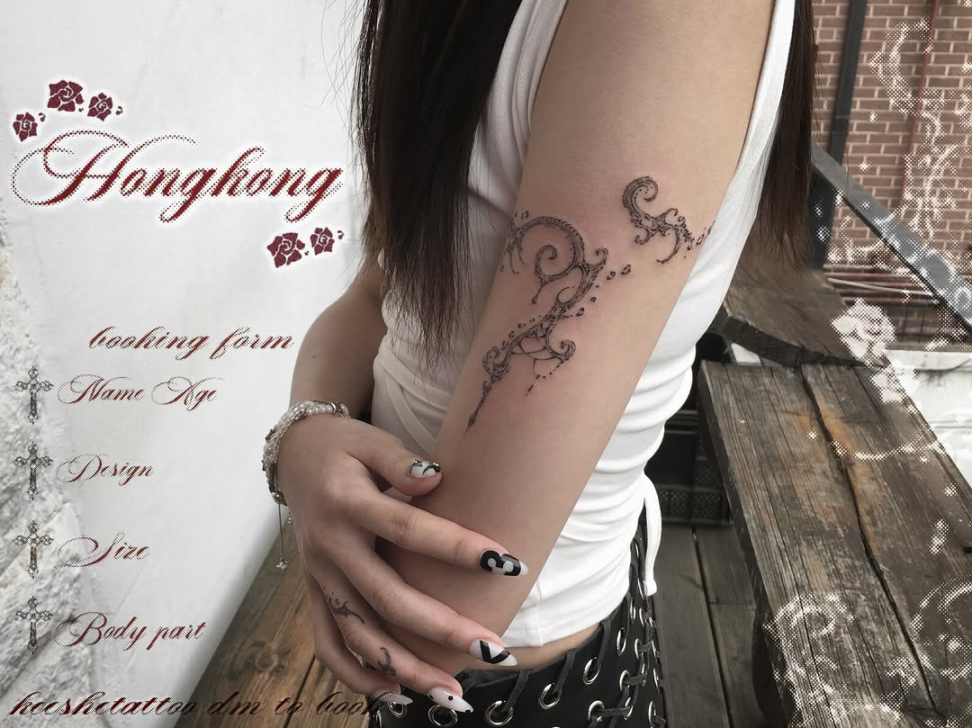 Tattoo by @keeshetattoo β fine_line, ornamental
