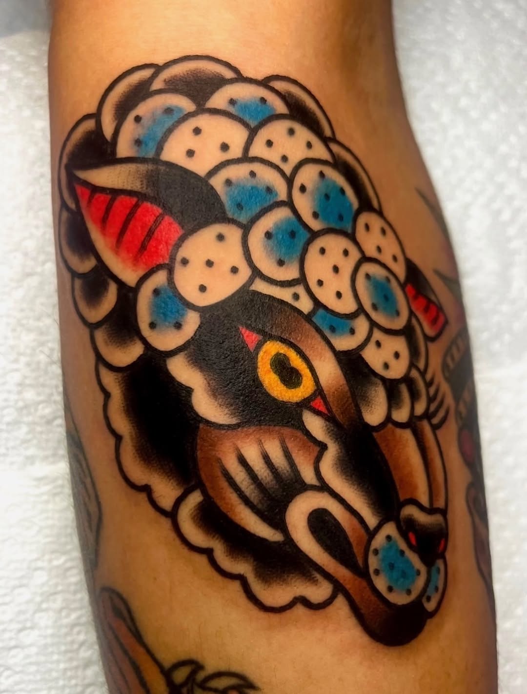 Tattoo by @anchoredaweightattoo — american_traditional
