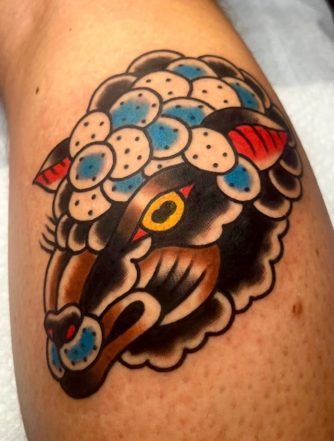 Tattoo by @anchoredaweightattoo — american_traditional