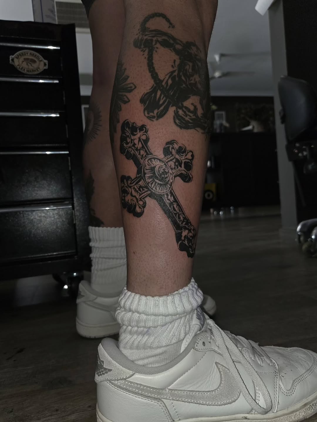 Tattoo by @garokim_tattoo — blackwork, ornamental