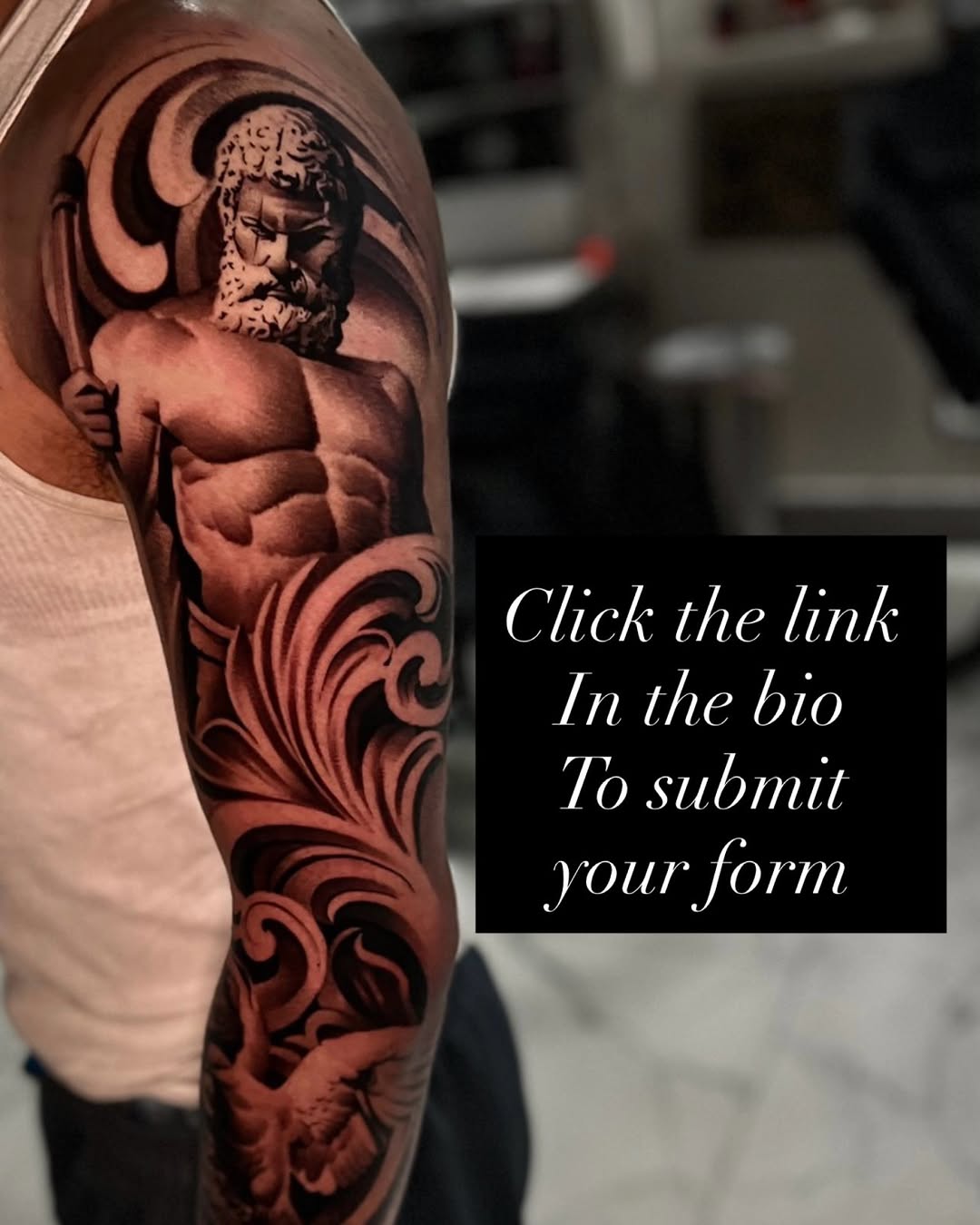 Tattoo by @alfredoadametattoo — realism, black_and_grey