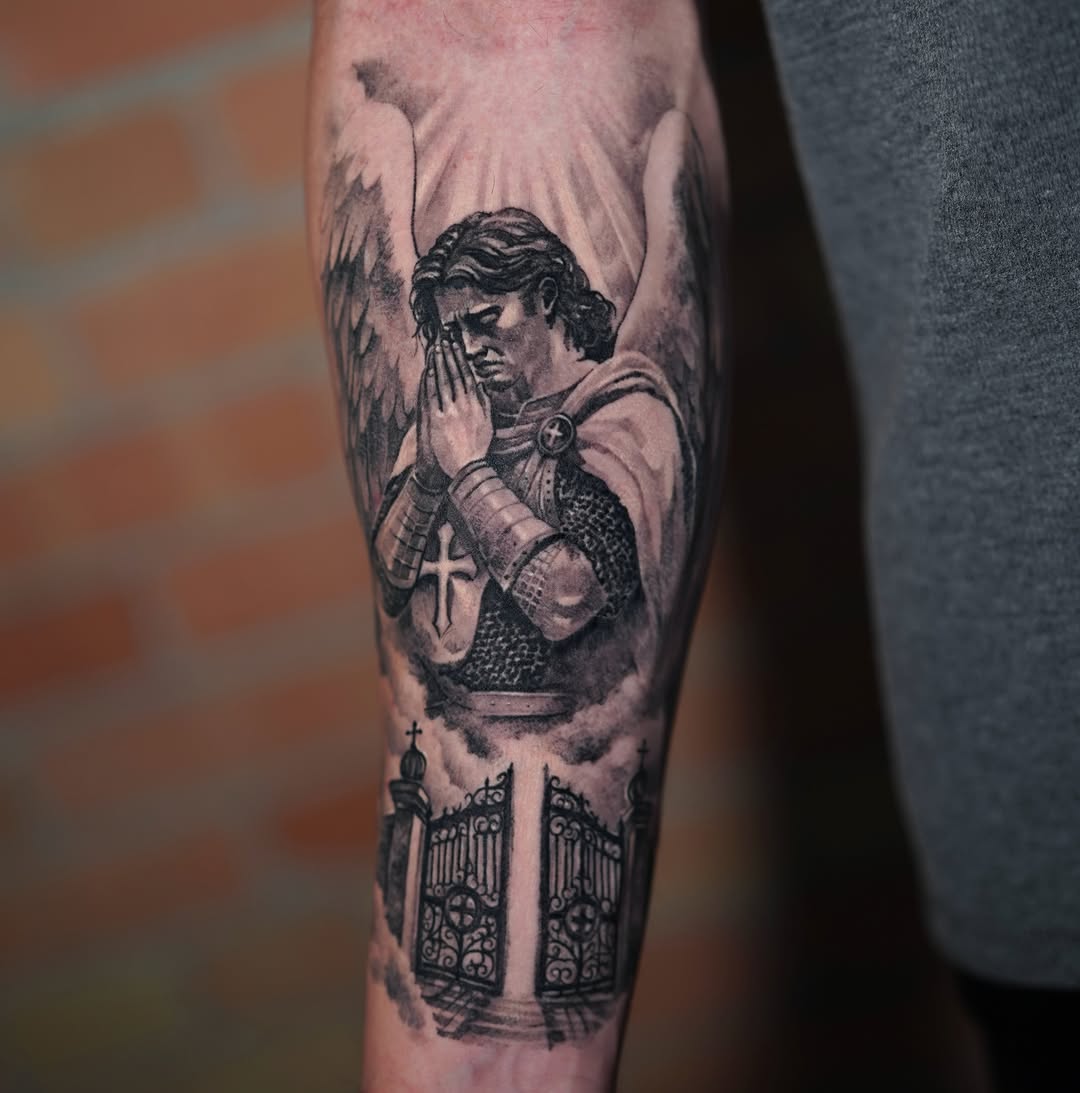 Tattoo by @vlad.tatto_o โ realism, black_and_grey