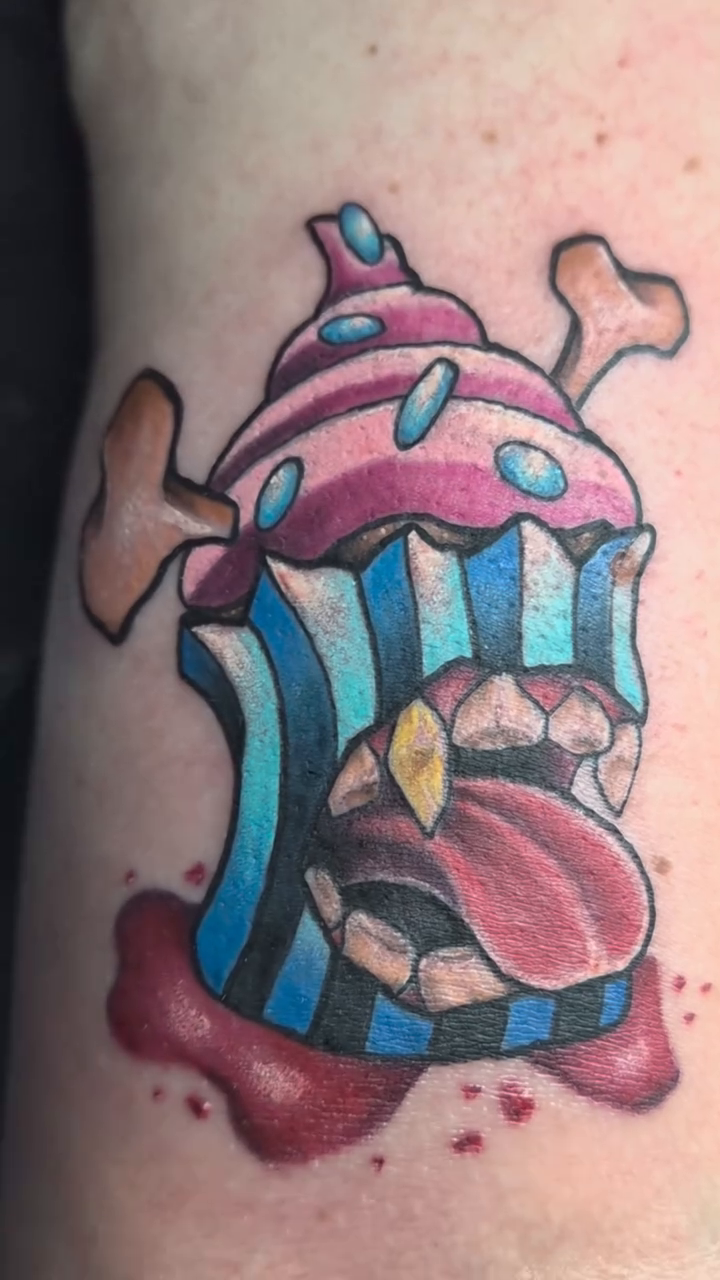 Tattoo by @poppet.arts — new_school