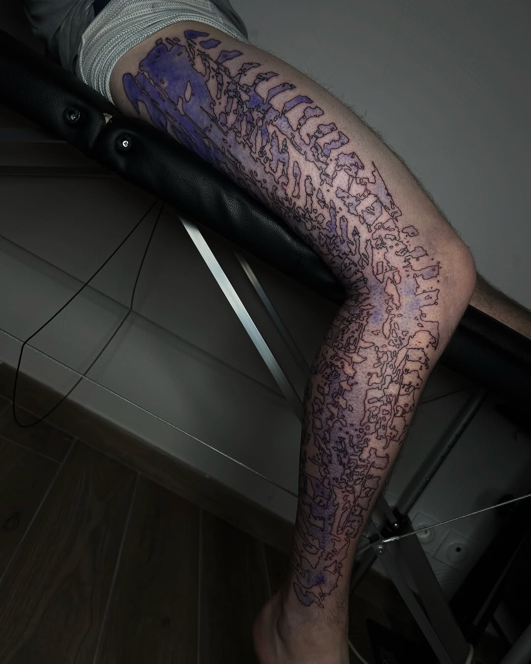 Tattoo by @axelj_ttt โ blackwork, geometric