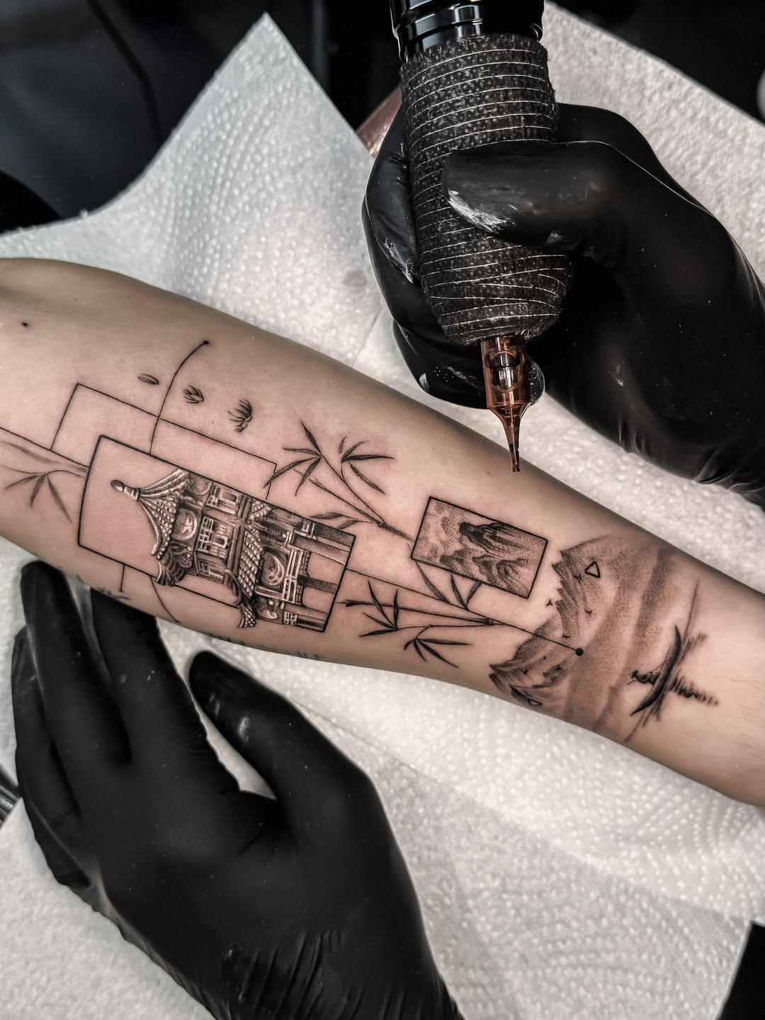Tattoo by @dannyptattoos โ black_and_grey, illustrative