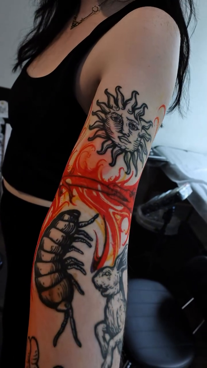 Tattoo by @moosongblack — black_and_grey, realism