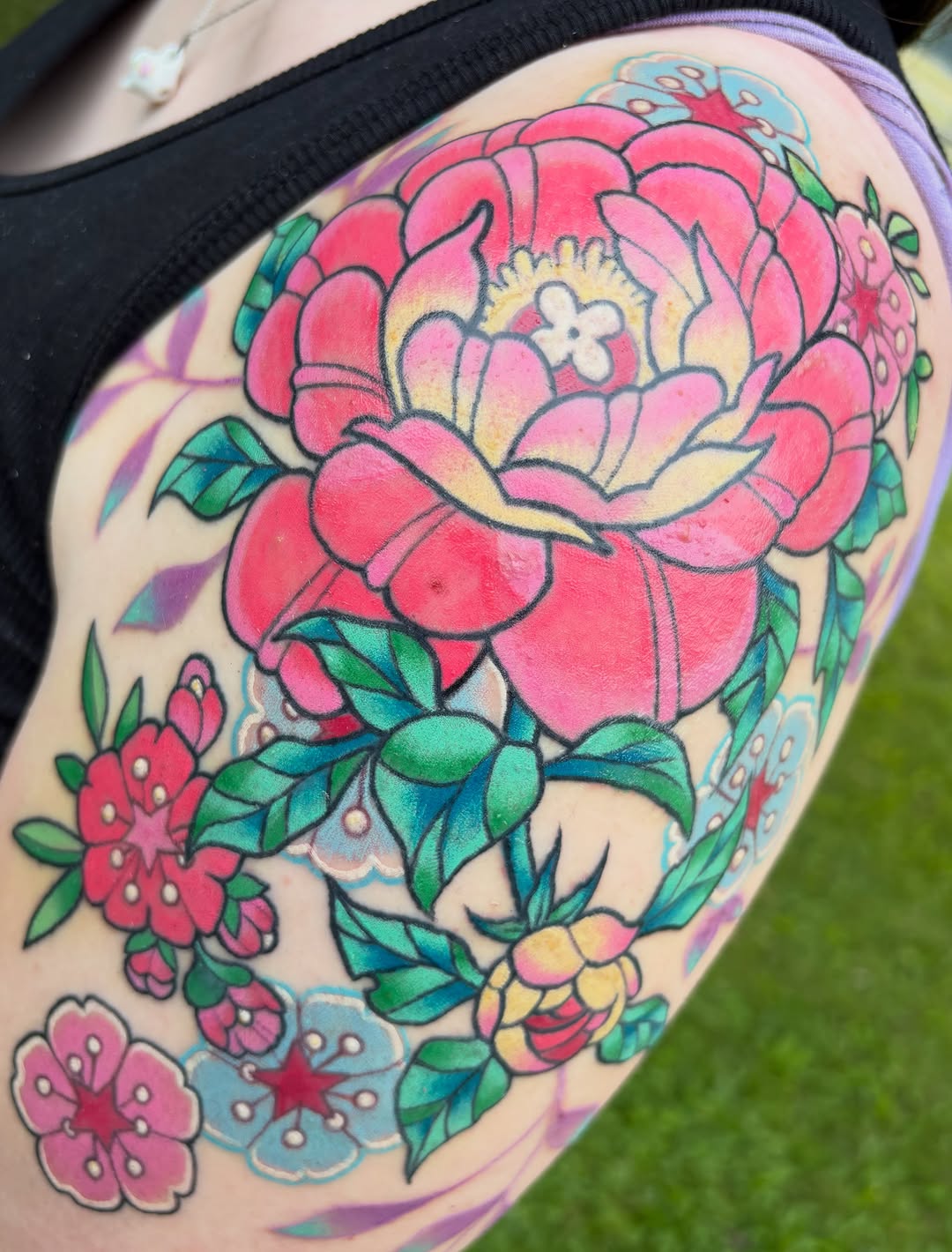Tattoo by @neekostentaculz โ neo_traditional, japanese_irezumi