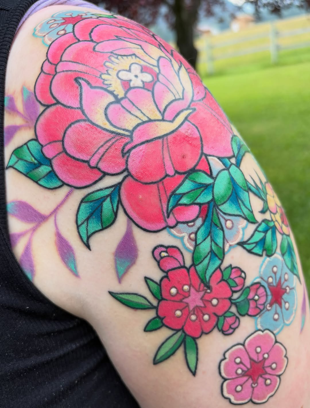 Tattoo by @neekostentaculz โ neo_traditional, japanese_irezumi
