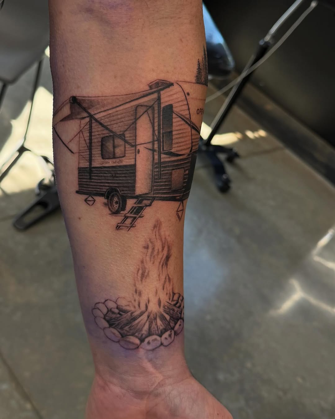 Tattoo by @artisticbubba — realism, black_and_grey