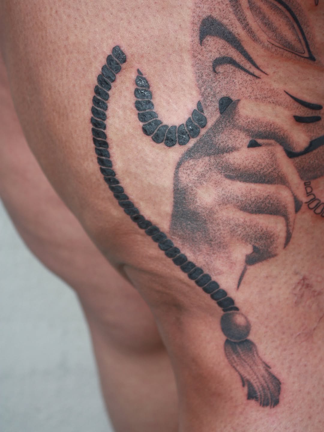Tattoo by @smokesart — black_and_grey, realism